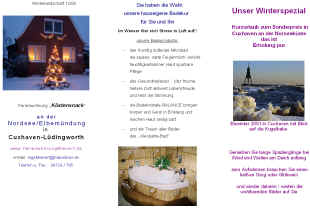 Winterspezial - Kurzurlaub -Ferienwohnung Mienert